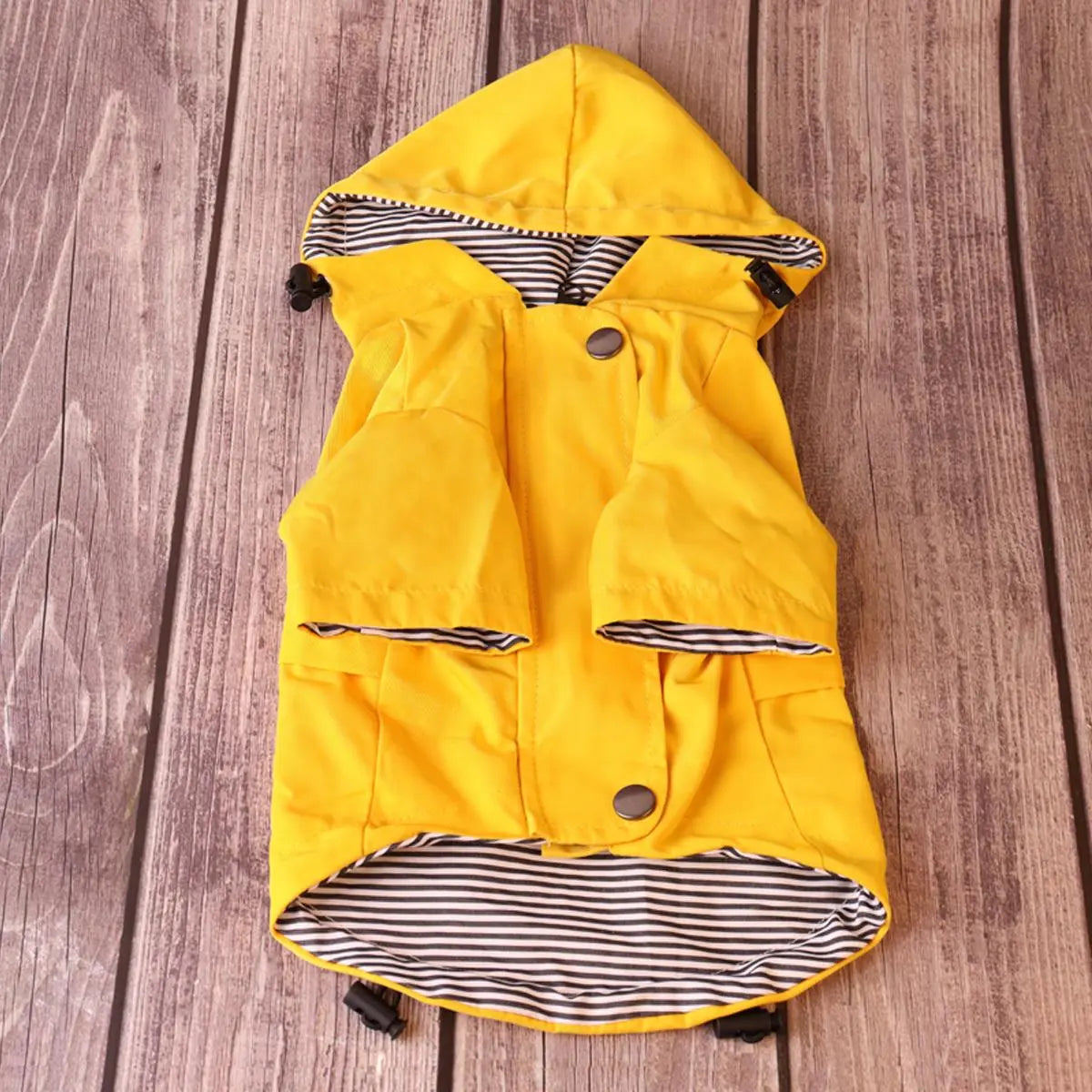 Waterproof Dog Raincoat for Small to Medium Dogs, 1 Count Pet Rain Jacket