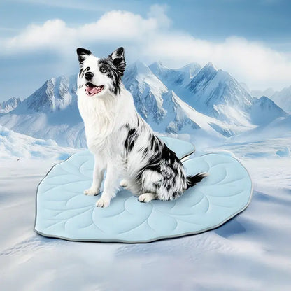 SUMMER COOLING MAT - Eco-Friendly for Large Dogs - Portable, Machine Washable, Durable Cooling Pad for Crate, Camping, and Outdoor Use